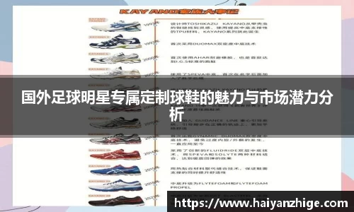 国外足球明星专属定制球鞋的魅力与市场潜力分析